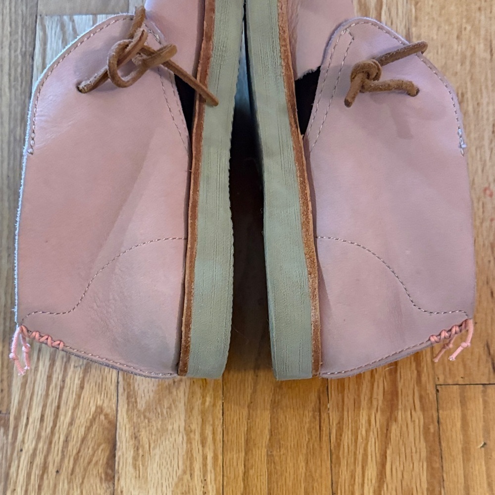 Sartorisan sz EU 38 US 7.5 Benirras Mid Astex Leather Pink Tan Loafer great cond - Picture 5 of 9
